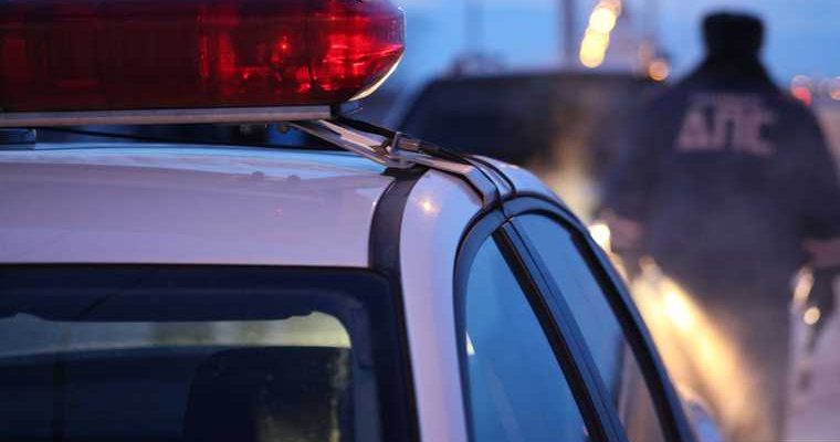 машина правительства авария