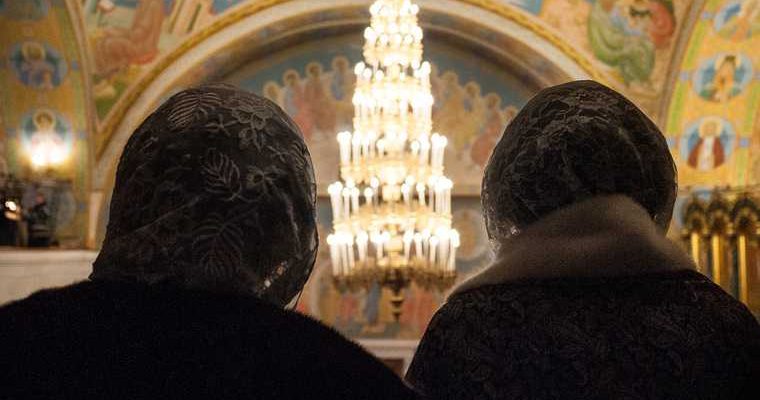 РПЦ не ходить пожилые люди храм Рождество