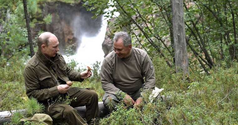 Путин на вездеходе