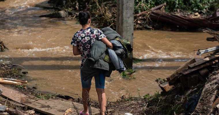затопление территорий