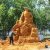 Челябинск украшают гигантскими скульптурами из песка. Фото, видео